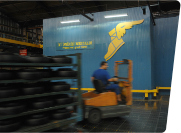 Protect Our Good Name wall at Goodyear factory 