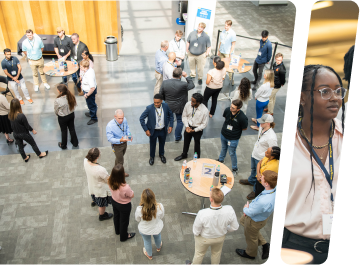 Students and new grads at Goodyear HQ