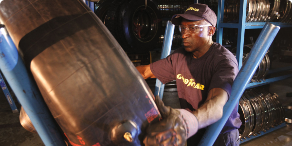 Goodyear Plant Worker