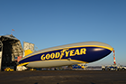 The Goodyear Tire & Rubber Company's newest addition to its airship fleet, Wingfoot One, is 246 feet long, 54 feet longer than its predecessor.