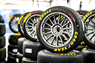 Goodyear Eagle F1 SuperSport racing tires at the European Le Mans Series (ELMS) Barcelona in April 2021
