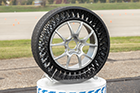 Goodyear non-pneumatic (airless) tire. 