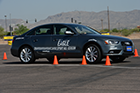 Shown here is action from the May 30, 2013 introduction of the Goodyear Eagle Sport All-Season tire, which occurred at the Bob Bondurant School of High Performance Driving in Chandler, Arizona. This sport performance tire features responsive handling and confident all-season traction.