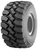 Goodyear's GP-3D (L-3T*) is a traction tire for loaders and articulated dump trucks. This premium, 115-level traction radial tire has 15 percent more tread depth, giving it greater mobility as well as added traction and treadlife.  Centerline riding lugs and ultra wide tread arc width offer good lateral traction and added sidewall protection. The GP-3D also promises a softer ride and greater fuel economy.  It is available in five sizes, four in 65-series profile: 23.5R25, 550/65R25, 600/65R25, 650/65R25 and 750/65R25.