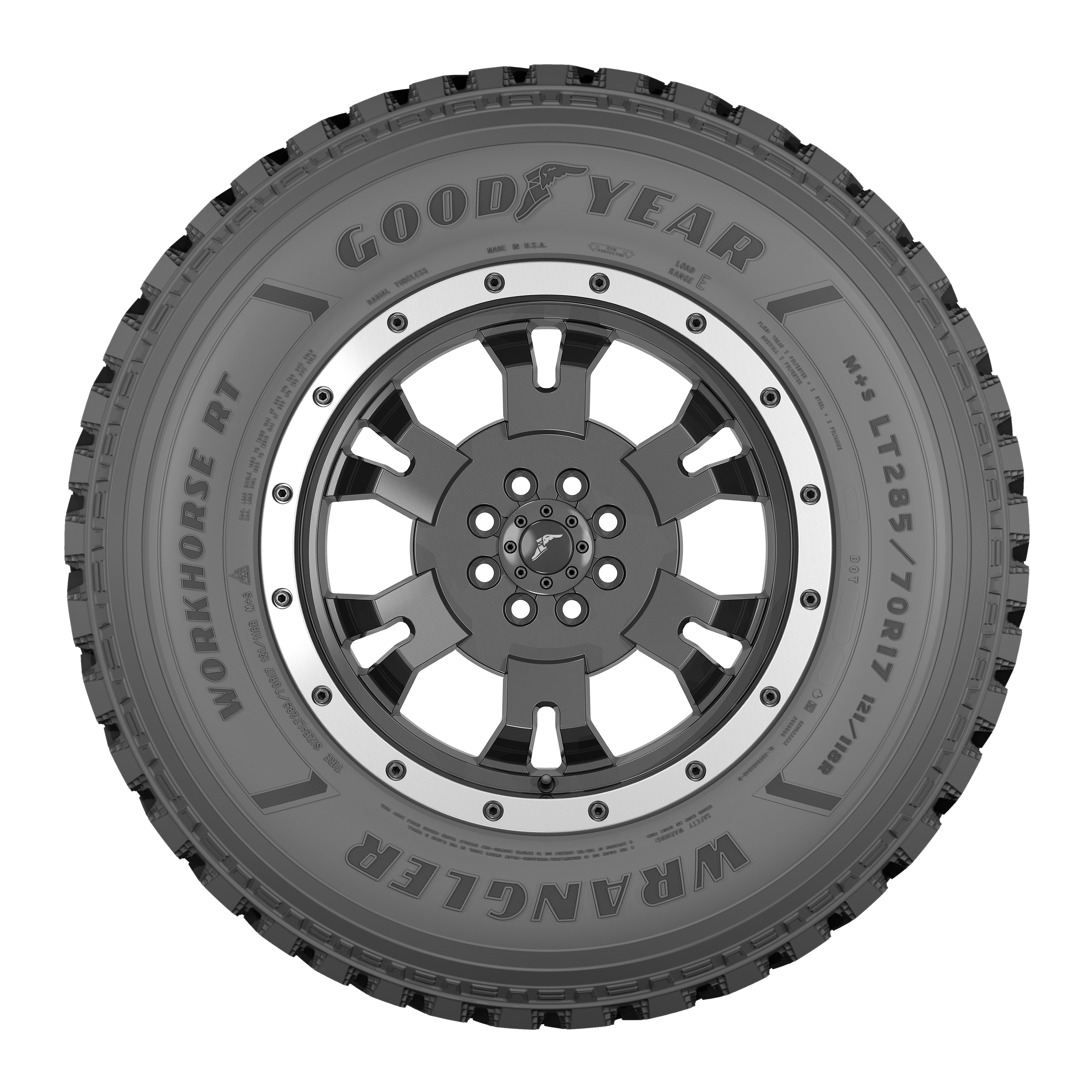 GOODYEAR'S NEW WRANGLER WORKHORSE POWERLINE DELIVERS HARDWORKING  DEPENDABILITY ON AND OFF ROAD