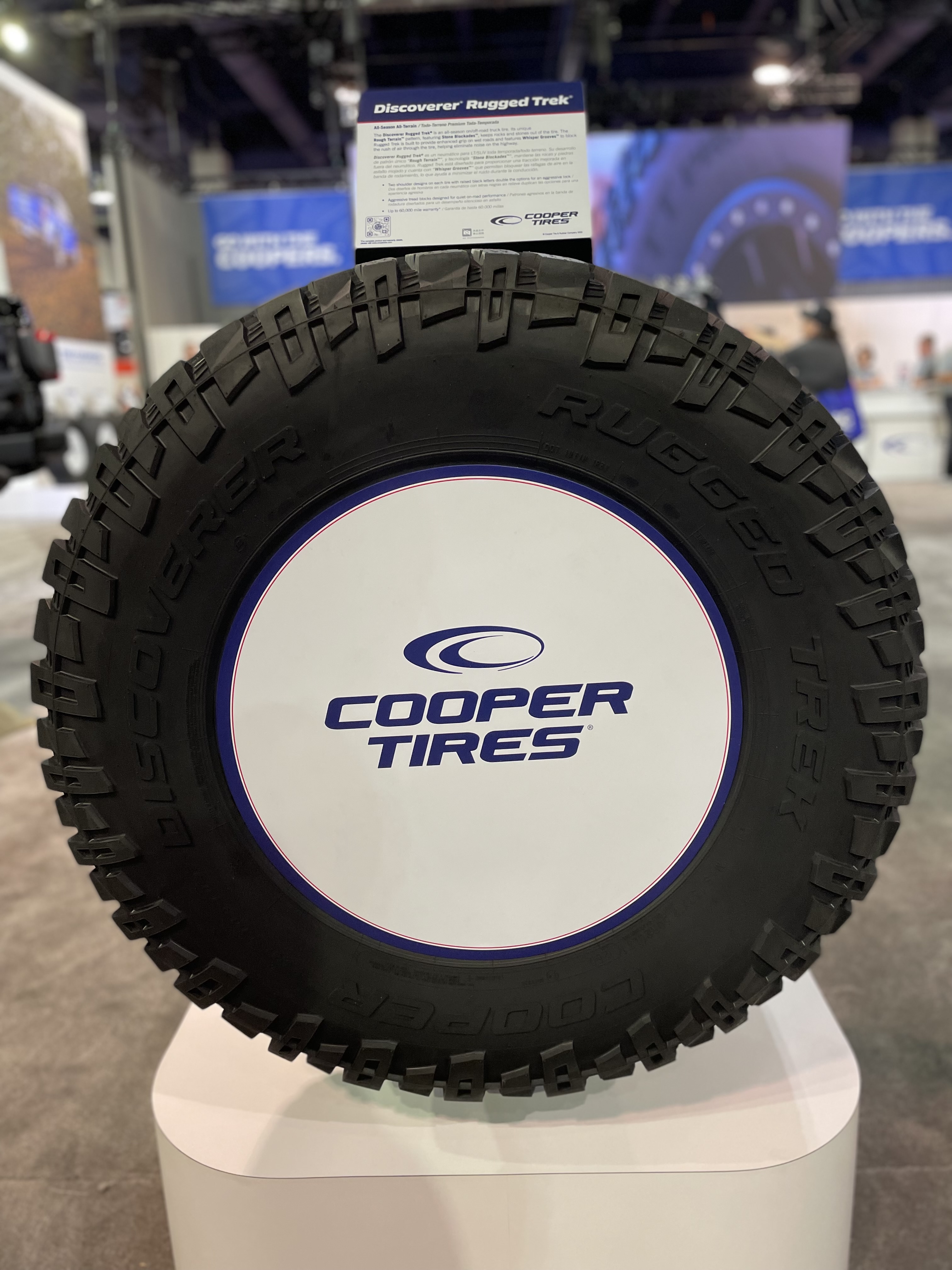 GOODYEAR UNVEILS THE LARGEST TIRE IN ITS COOPER DISCOVERER® RUGGED TREK™  LINE WITH TWO NEW 37-INCH OPTIONS