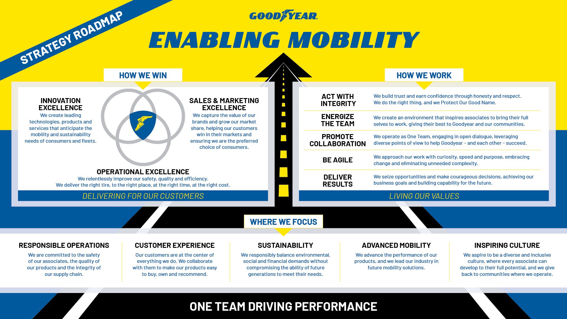 Roadmapping excellence